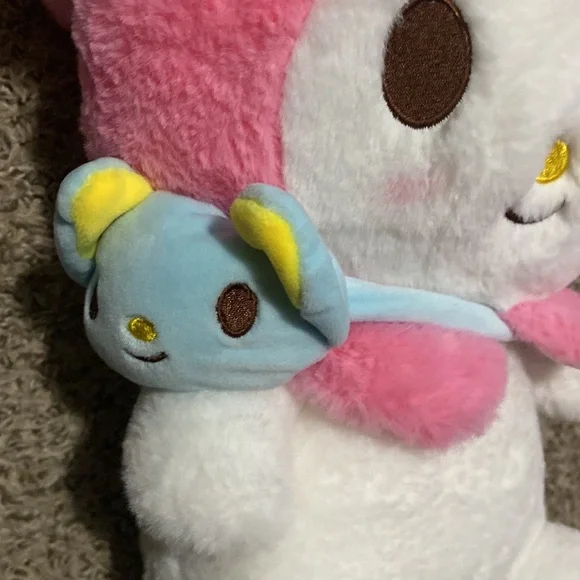 Sanrio My Melody Pink and White Plush Toy - Picture 3 of 4